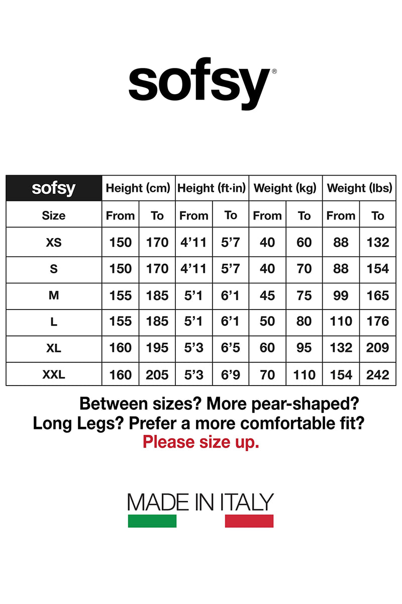 sofsy Women Sheer Thigh High Stockings | Garter Belt Pantyhose | 15 Den [Made in Italy] (Garter Belt Not Included) XX-Large Black - BeesActive Australia