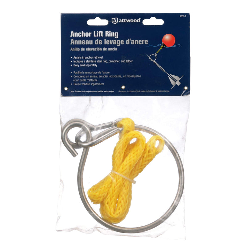 [AUSTRALIA] - Attwood 9351-2 Anchor Ring & Rope 