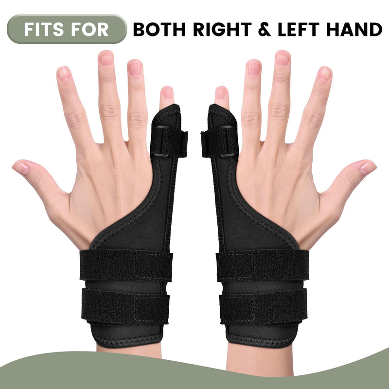 EDNYZAKRN Upgrade Pinky Finger Splint, Trigger Finger Splints for Little Finger, Pinky Brace Wrist Support for Carpal Tunnel Arthritis Tendonitis - BeesActive Australia
