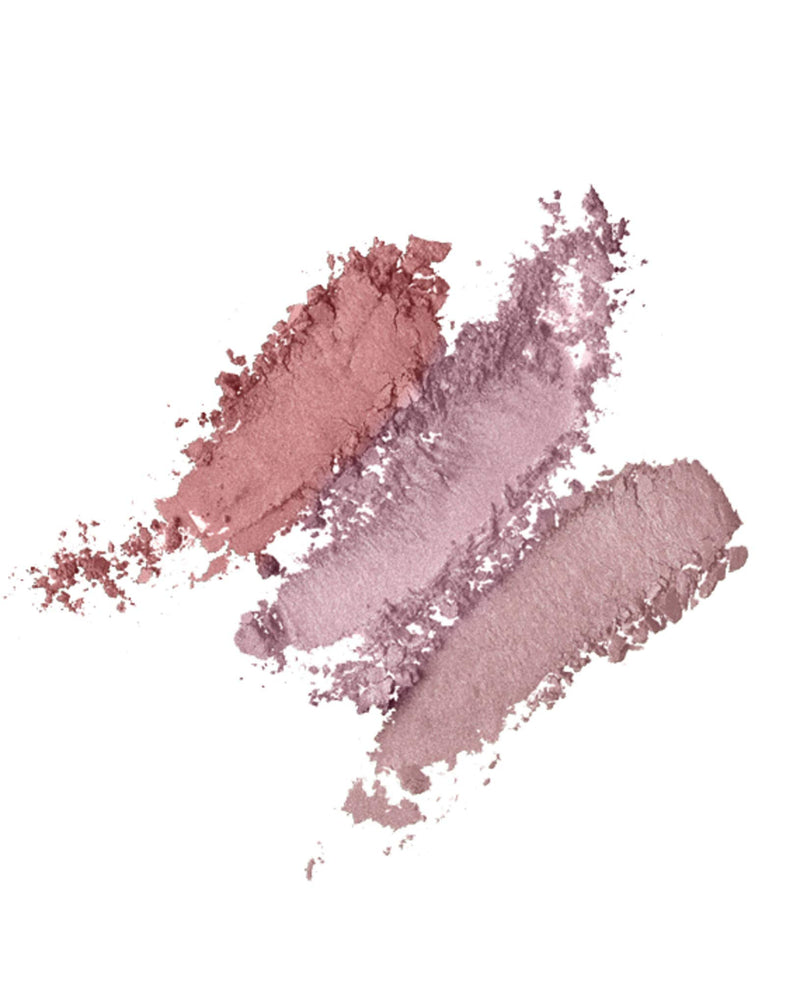 wet n wild Crystal Cavern Mega Glo Eyeshadow Trio, Rose Quartz - BeesActive Australia