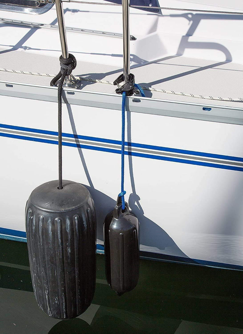 [AUSTRALIA] - Danik Hook Marine Fender Hanger Hook, High Strength Composite Anchor Clip, Knotless Anchor System, Easy to Use, Holds 500 lbs. White 