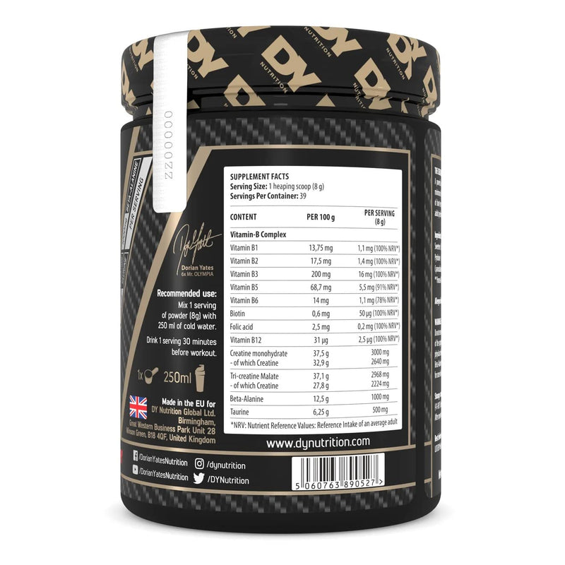 DY Nutrition - The Creatine, 316g (Peach) - BeesActive Australia