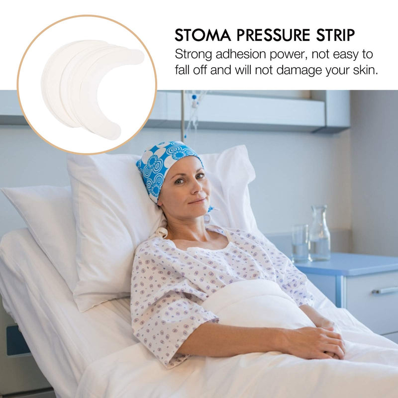 Healifty Pack of 20 Skin Protection Strips Elastic Stoma Protection Tape Waterproof Hydrocolloid Extender Adhesive for Stoma Bag Accessories - BeesActive Australia