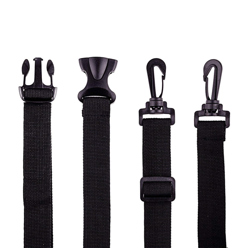 STMK 2 Pack Dog Treat Pouch, Dog Training Treat Pouch with Waist Shoulder Strap, 3 Ways to Wear, Easily Carries Toys, Kibble, Treats for Dog Walking, Dog Training, Puppy Training Grey and Blue - BeesActive Australia