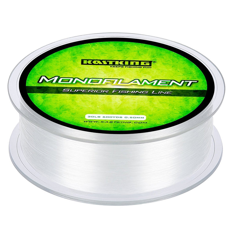 KastKing World's Premium Monofilament Fishing Line - Paralleled Roll Track - Strong and Abrasion Resistant Mono Line - Superior Nylon Material Fishing Line - 2015 ICAST Award Winning Manufacturer 300Yds/4LB Ice Clear - BeesActive Australia
