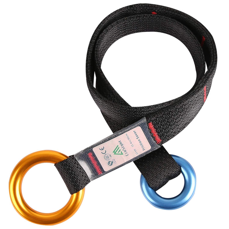 Arborist Friction Saver Tree Climbing Cambium Saver - Retrievable Anchor Loop Belt Sling CE Certified 23KN 47.2 inch/35.4 inch 35.4 Feet - BeesActive Australia