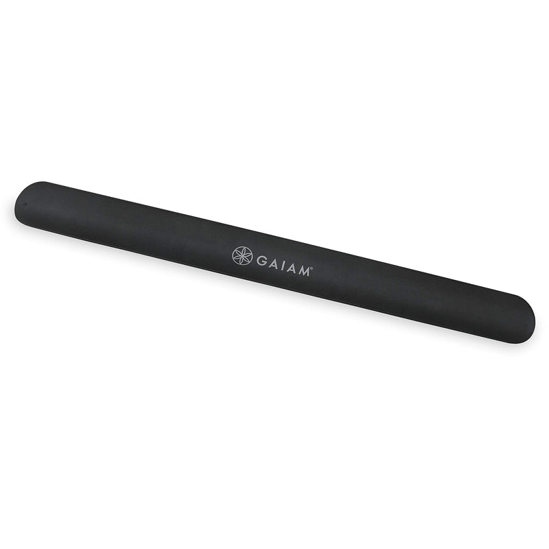 Gaiam Yoga Mat Strap Slap Band - Keeps Your Mat Tightly Rolled and Secure, Fits Most Size Mats (20"L x 1.5"W), Black - BeesActive Australia