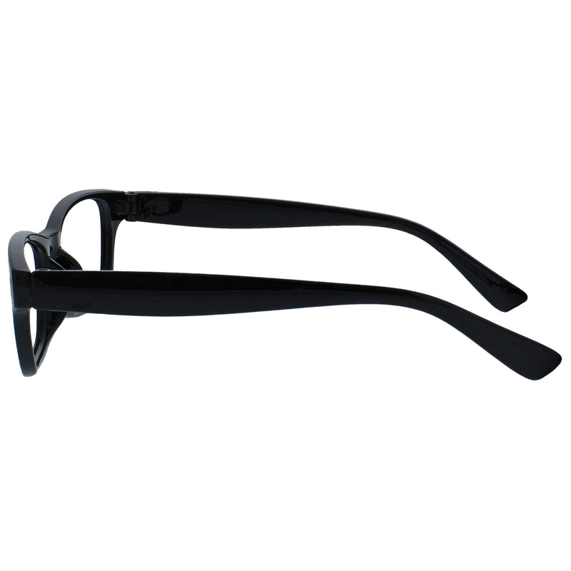 The Reading Glasses Company Black Brown Readers Value 2 Pack Mens Womens RR77-12 +3.00 +3.00 Magnification Black & Brown - BeesActive Australia