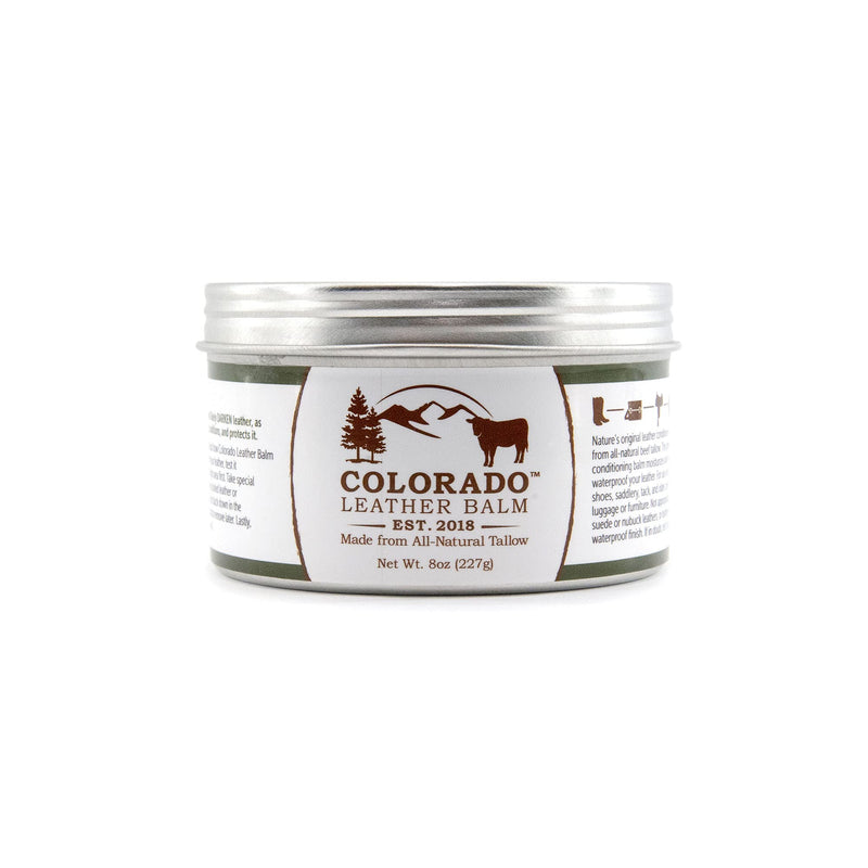 Colorado Leather Balm Original Formula (Orange Vanilla) (8oz) 8 Ounce - BeesActive Australia
