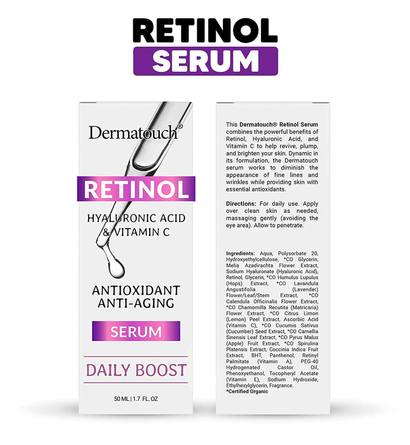 Dermatouch Retinol Daily Boost Serum, 1.7 oz - BeesActive Australia