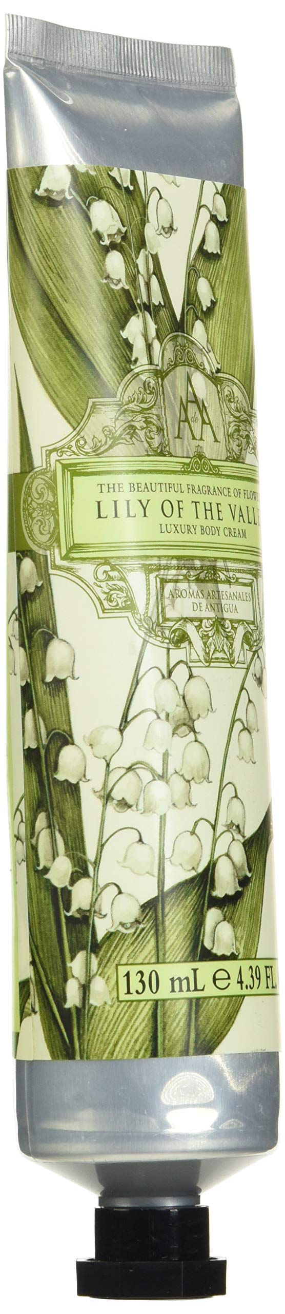 AAA by Somerset European Made Shea Butter Body Cream, Lily of the Valley, 2 Fl Oz - BeesActive Australia