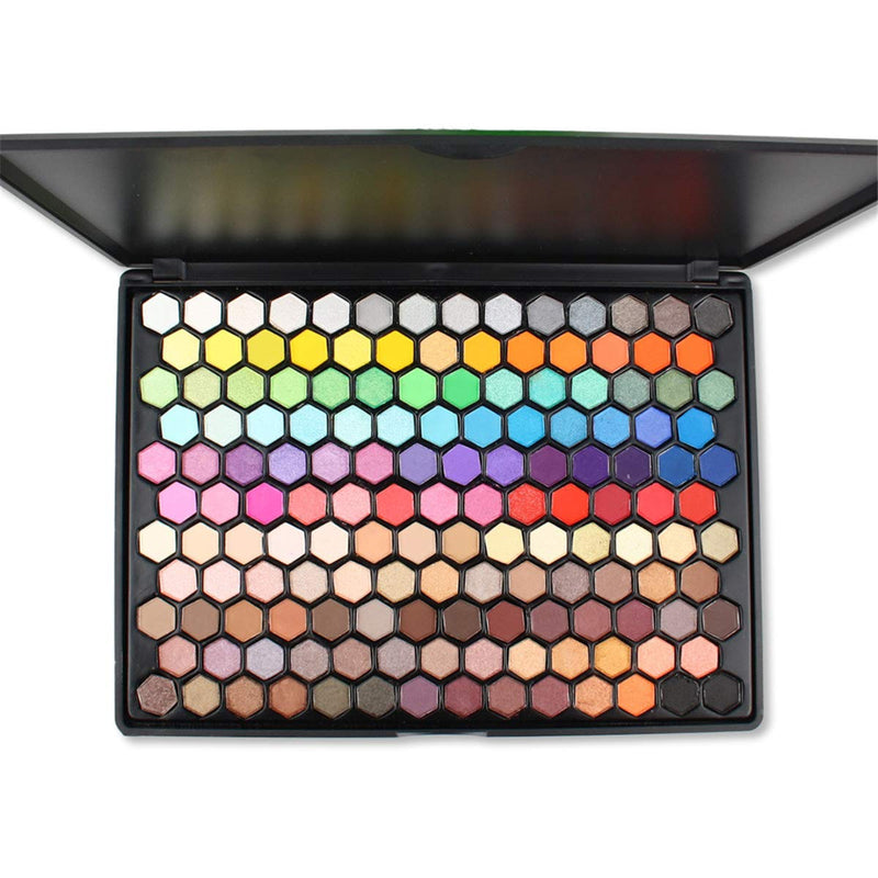 Pure Vie Professional Highlight Eyeshadow Palette Makeup Contouring Kit - 149 Colors Highly Pigmented Nudes Warm Natural Matte Shimmer Cosmetic Eye Shadows Pallet Powder Palette - Holiday Gift Set #6 - BeesActive Australia