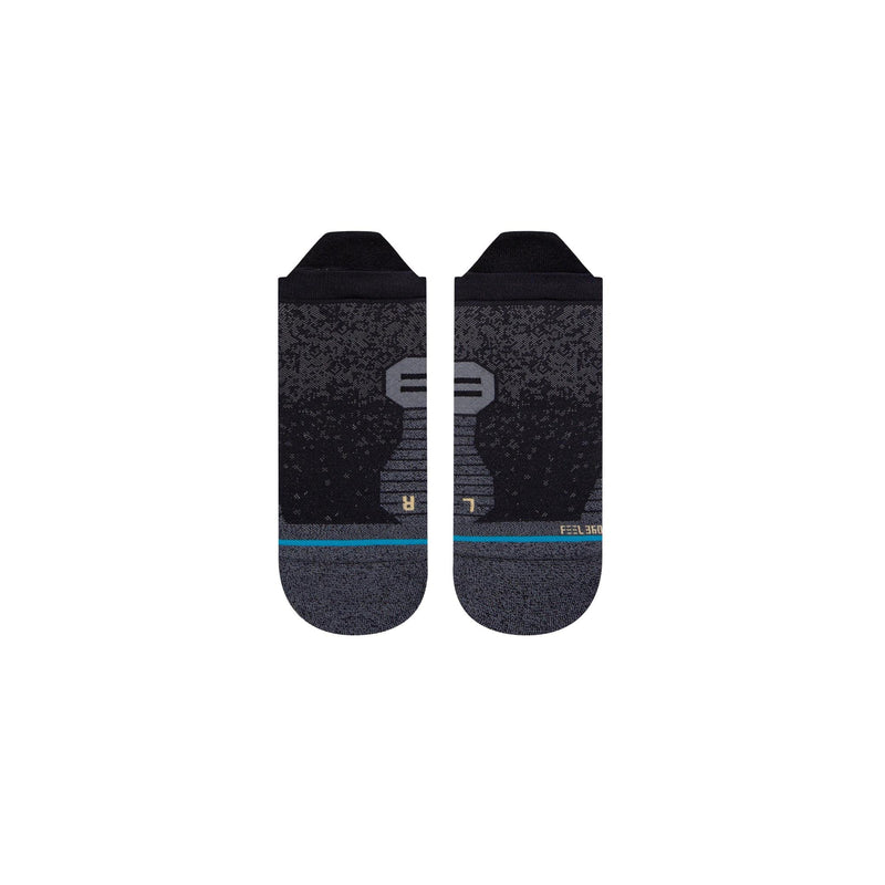 Stance mens Low Sock Run Tab St Small Black - BeesActive Australia