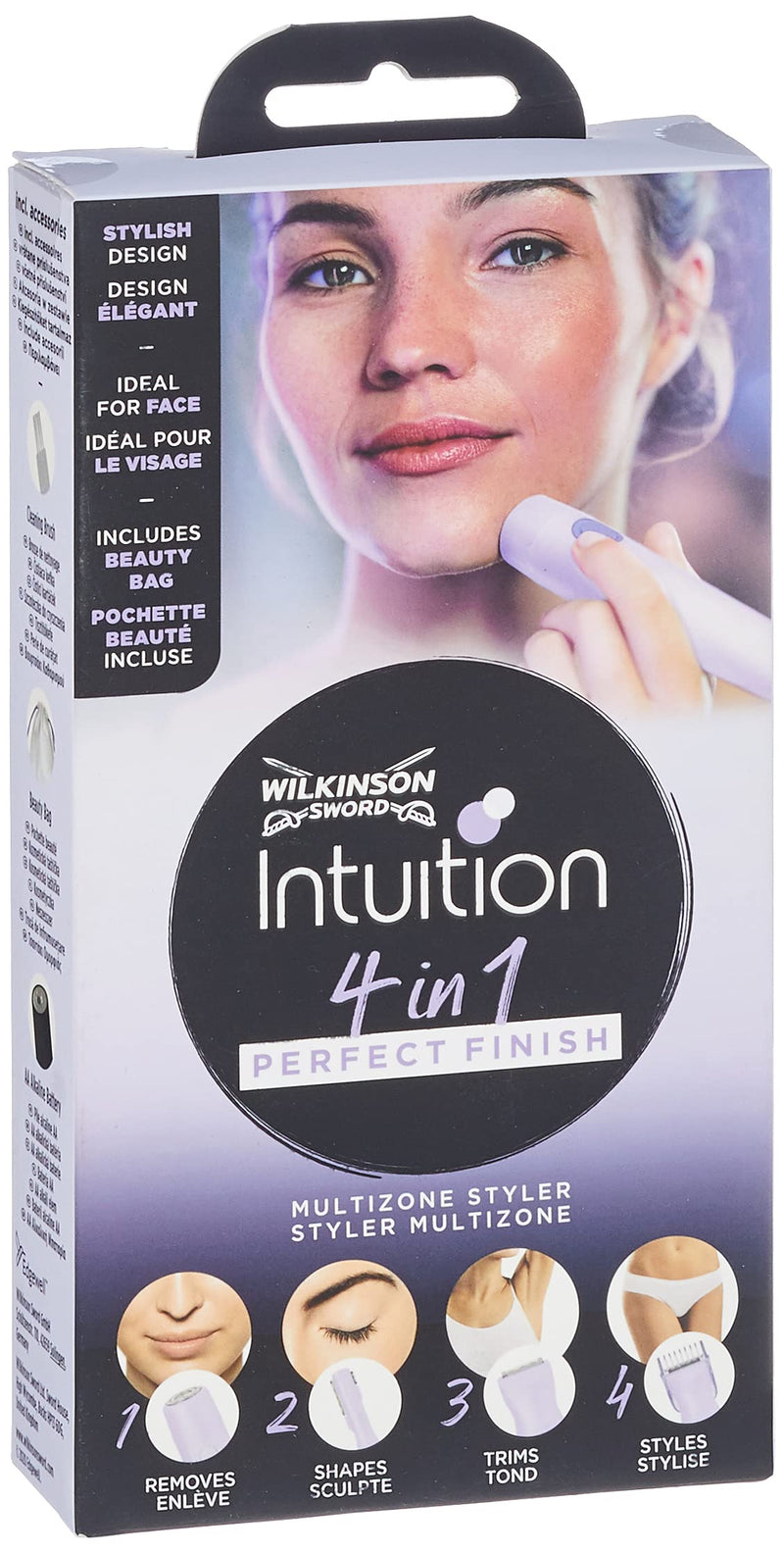 Wilkinson Sword 4-in-1 Intuition Perfect Finish Multi-Zone Women's Styler and Trimmer - BeesActive Australia
