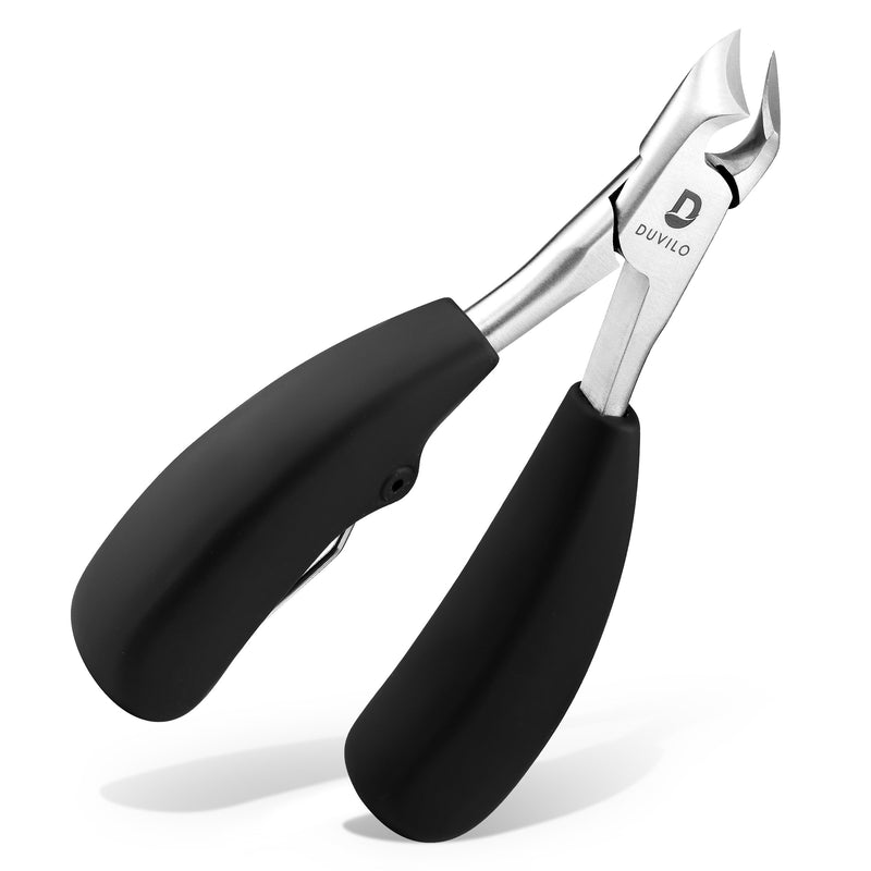 Heavy Duty Toenail Clippers for Ingrown and Thick Nails - Super Sharp Blades with Soft Ergonomic Grip Handles for Faster Nail Clipping - Also Great for Dog Nail Clippers Professional Trimmer Pain Free - BeesActive Australia