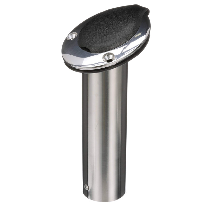 [AUSTRALIA] - Attwood 66363-7 Stainless Steel Flush Mount 15 Degree Rod Holder (2-Inch) 