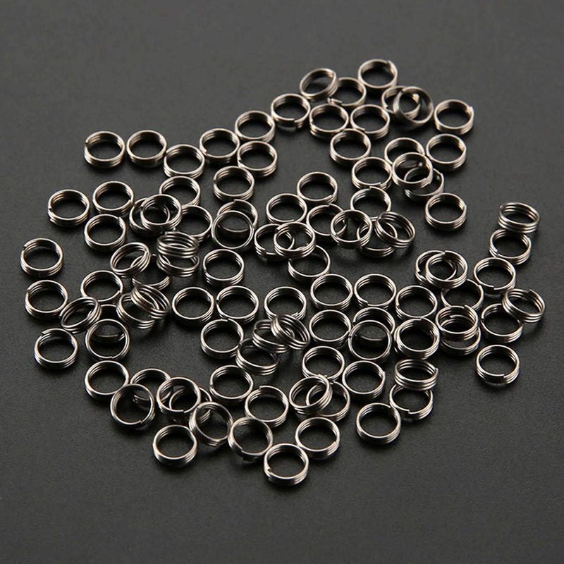 [AUSTRALIA] - EORTA 100 Pieces Stainless Steel Dart Shaft Rings O-Ring Spring Ring for Dart Nylon Shafts Accessories, 4.15 MM 