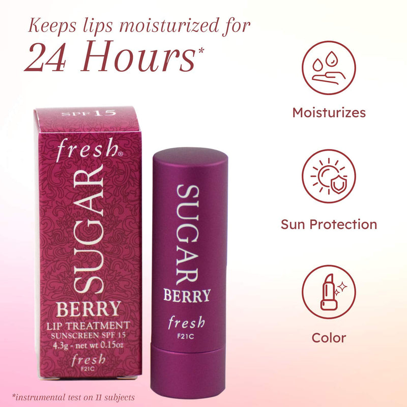 Fresh Sugar Lip Treatment SPF 15, 0.15 Ounce - BeesActive Australia