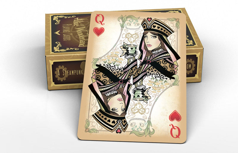 [AUSTRALIA] - Alice of Wonderland Playing Cards - Gold Edition 