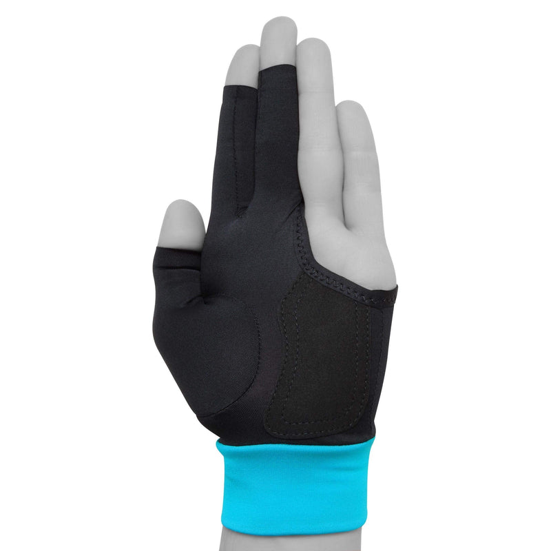 Longoni Sultan 2.0 Billiard Pool Cue Glove - for Left or Right Hand - Black Small For Left hand (Right-handed player) - BeesActive Australia
