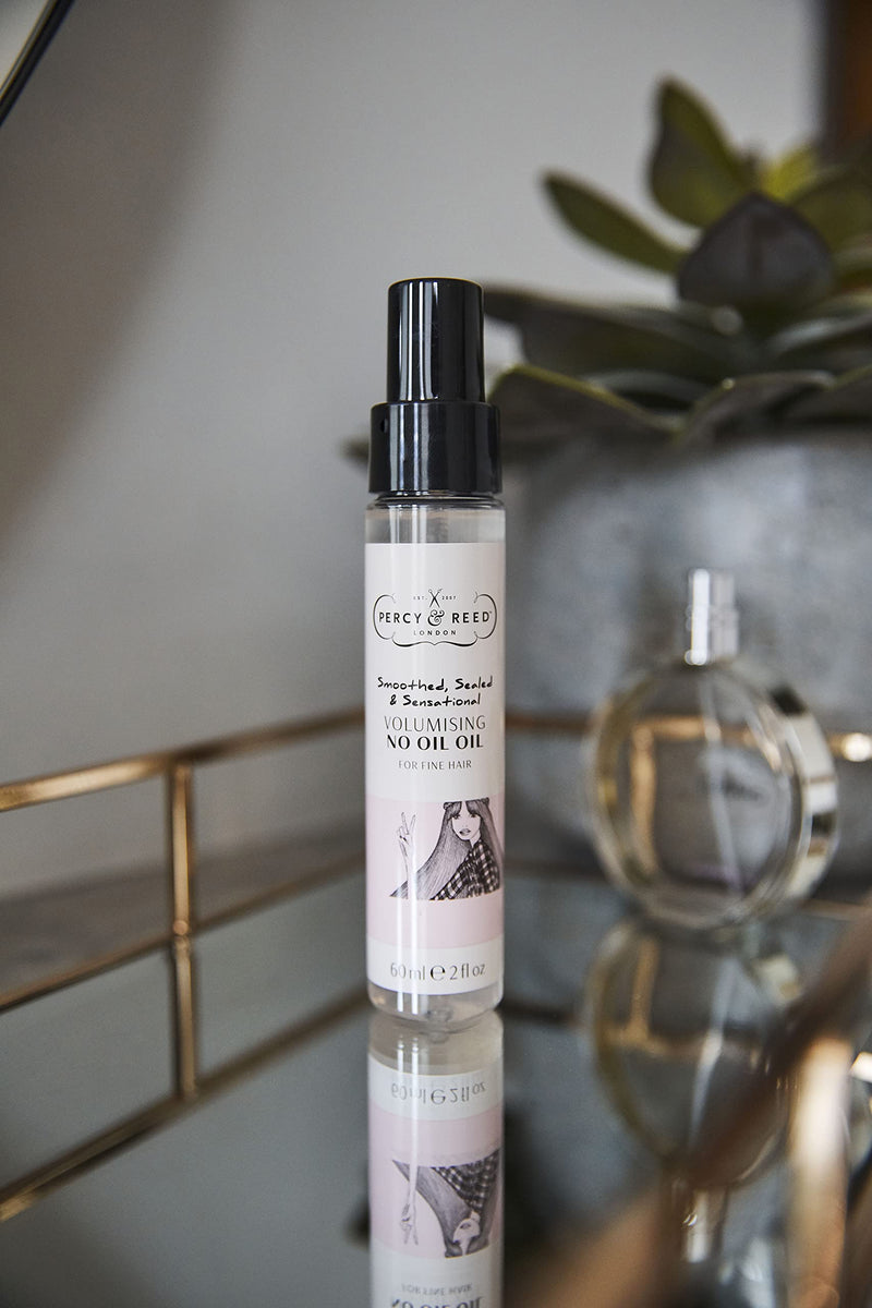 Percy & Reed Smooth Sealed and Sensational Volumising No Oil Oil For Fine Hair - Volumizing Oil Instantly Hydrates and Conditions Fine Hair - 60ml - BeesActive Australia