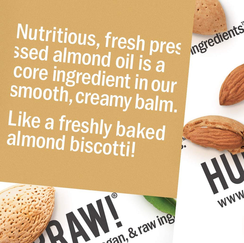 Hurraw! Almond Lip Balm, 3 Pack: Organic, Certified Vegan, Cruelty and Gluten Free. Non-GMO, 100% Natural Ingredients. Bee, Shea, Soy and Palm Free. Made in USA - BeesActive Australia