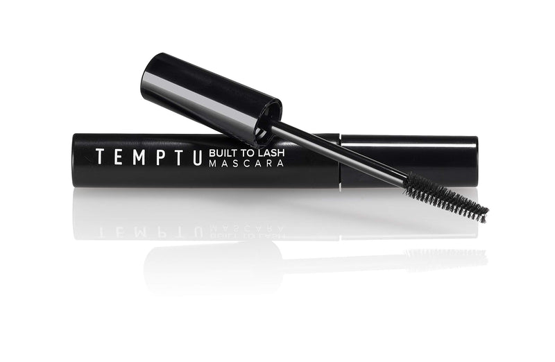 TEMPTU Built to Lash Mascara, Black, 0.35 Fl. Oz - Water and Smudge-Resistant, Paraben-Free - Long-Lasting Volume Mascara with Argan Oil, Avocado Oil, Olive Oil, Aloe Leaf - Premium Beauty Products - BeesActive Australia