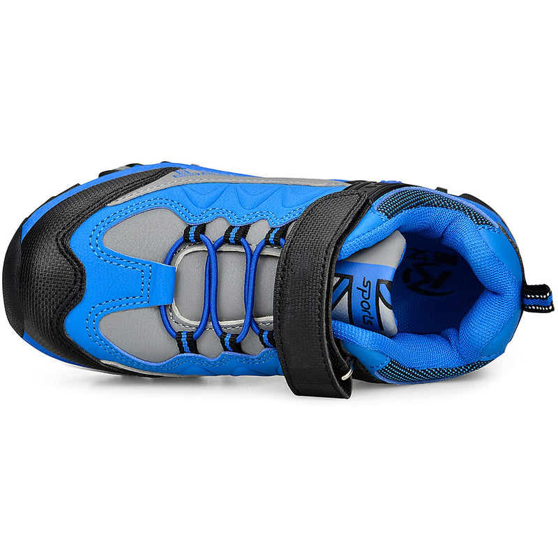 Biacolum Boys Girls Shoes Outdoor Hiking Waterproof Kids Sneaker 1 Little Kid Blue - BeesActive Australia