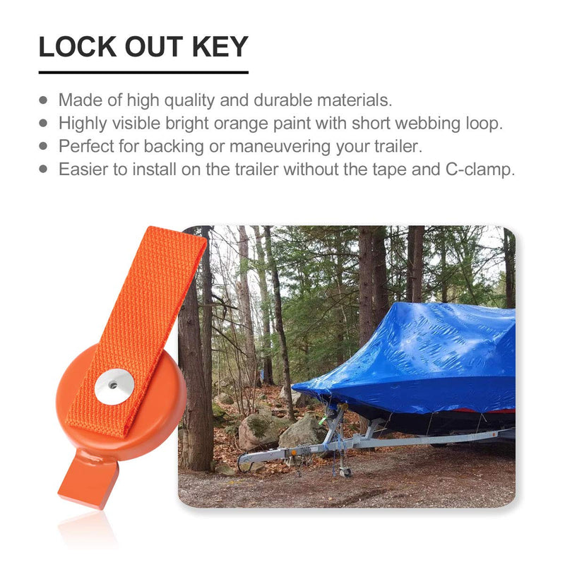 Lenink Surge Brake Lockout Key, Magnetic Lock Out Key Compatible with UFP Surge Brake Boat Trailer - BeesActive Australia