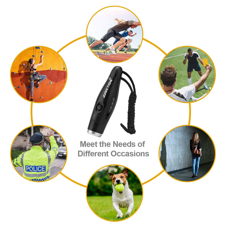 Electronic Whistle, 3 Pack Handheld Electronic Whistles Electric Whistle with Lanyard Three Tone Distinct High Volume Outdoor Sport Whistle for Coaches, Referees, P.E. Teacher - BeesActive Australia