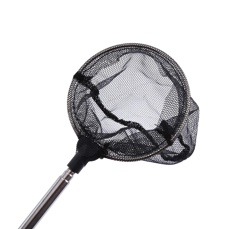Zerodis Aquarium Mini Adjustable Mesh Net, Fish Tank Mini Fishes Shrimps Landing Net Adjustable Telescopic Long Handle Small Fish Catcher Round - BeesActive Australia