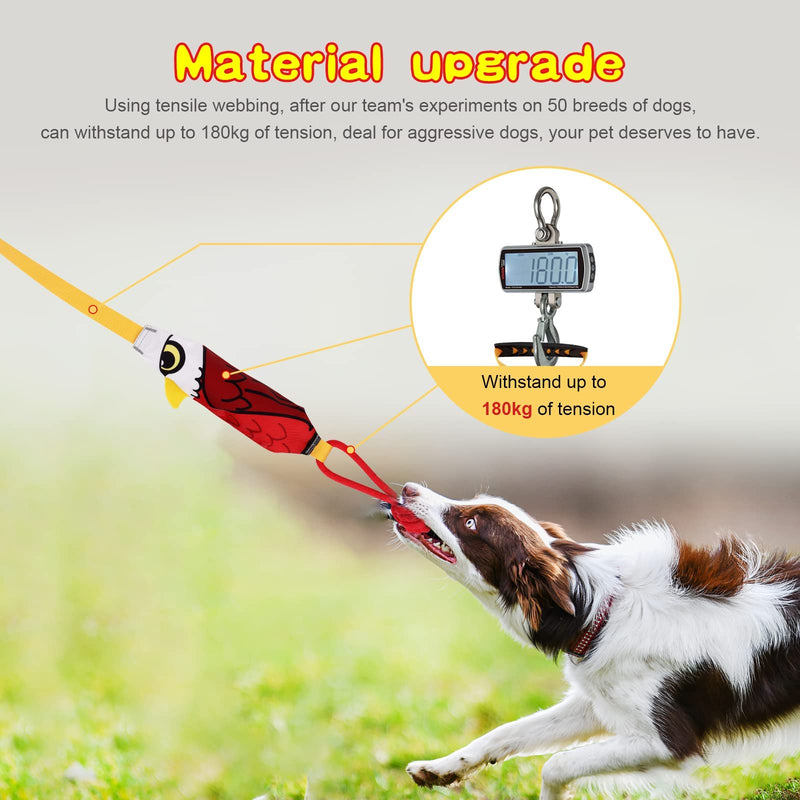 Yizocenguo Dog Rope Toys, Dog Chew Toys for Aggressive chewers,Tug of war Dog Toy, Dog Squeaky Toys, Tough Durable Pull Toys for Small Dogs (Eagle) - BeesActive Australia