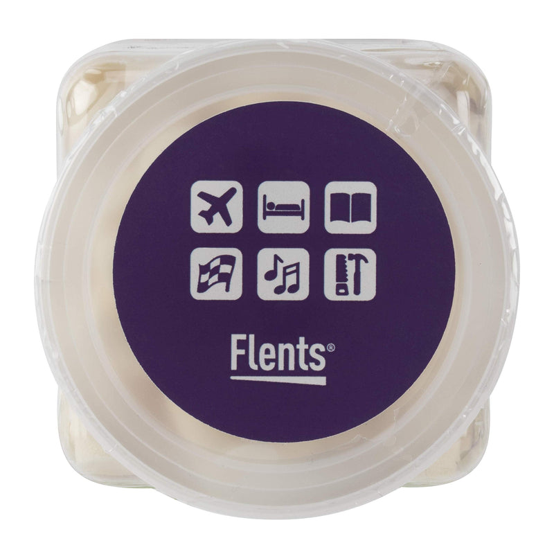 Flents Ear Plugs, 50 Pair, Ear Plugs for Sleeping, Snoring, Loud Noise, Traveling, Concerts, Construction, & Studying, NRR 29 50 Pair Plugs - BeesActive Australia