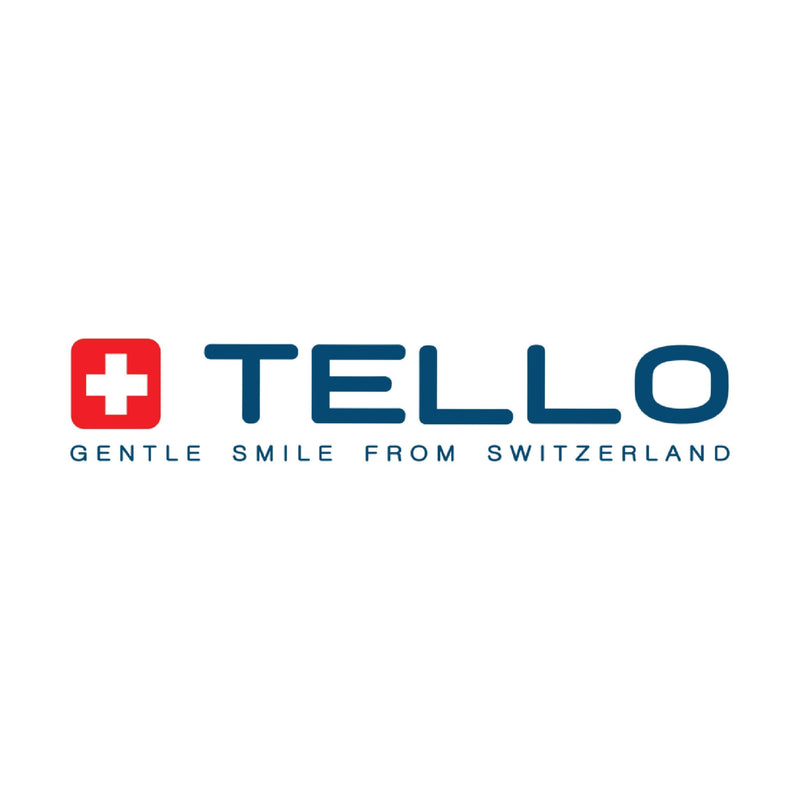TELLO 4920 Adult Soft Swiss Toothbrush for Gentle Cleaning with Ergonomic Handle, 1 Count - BeesActive Australia