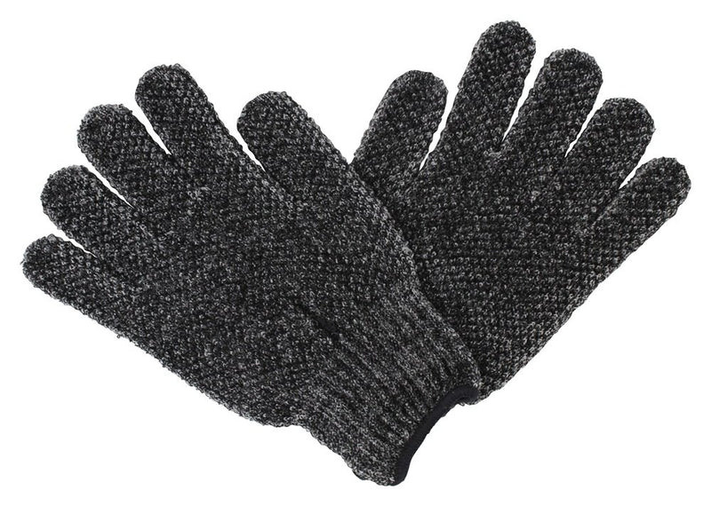 Earth Therapeutics - Pure fx Purifying Exfoliating Gloves with Medicinal Bamboo Charcoal - 1 Pair - BeesActive Australia