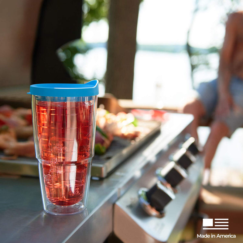 Tervis Sakura Japanese Cherry Blossom Made in USA Double Walled Insulated Tumbler Travel Cup Keeps Drinks Cold & Hot, 24oz, Classic - BeesActive Australia