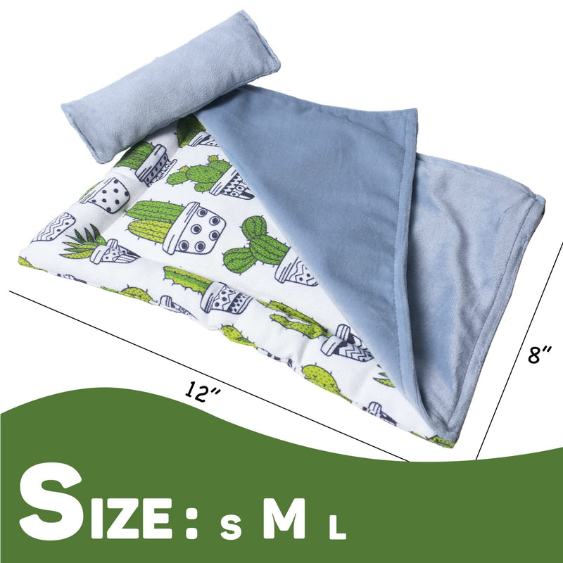 MRREPTILE Bearded Dragon Bed Blanket, Reptile Sleeping Bag, Ideal for Bearded Dragon Leopard Gecko Tank or Cage - BeesActive Australia