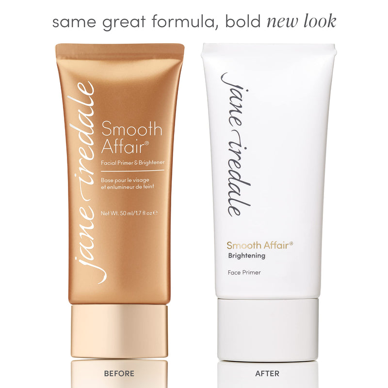 jane iredale Smooth Affair Facial Primer & Brightener | Minimizes Appearance of Pores and Lines | Illuminating Glow, Oily Skin, and Brightening Primer - BeesActive Australia