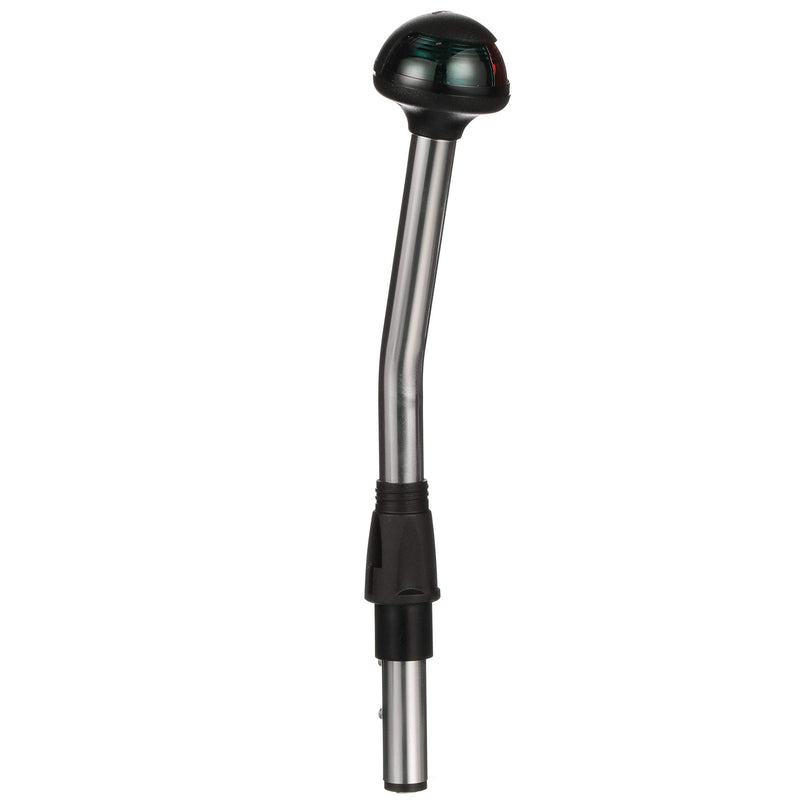 Attwood 5091-10-7 Bi-Color Stowaway 1-Mile Sidelights, 10-Inch Angled Pole, 225-Degree Visibility for Boats Up to 39.4 Feet - BeesActive Australia