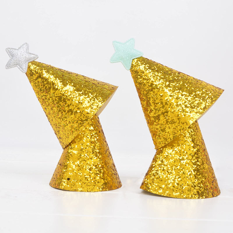 AAAMN 3 Pcs Pet Birthday Hat for Dog and Cat Party Decoration Accessories,Cat and Small Dogs Headband Hats Charms Grooming Accessories Headwear - BeesActive Australia