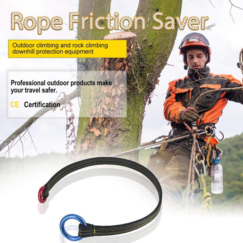 NewDoar Tree Arborist Friction Saver 22KN Climbing Cambium Saver Loop Belt Sling Retrievable Anchor 35.4 inch/43 inch Blue (43.3inch) - BeesActive Australia