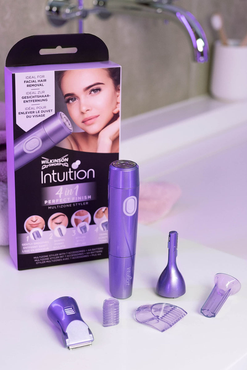 WILKINSON SWORD - Intuition Perfect Finish For Women | 4-in-1 Styler And Trimmer | 7 attactments included - BeesActive Australia