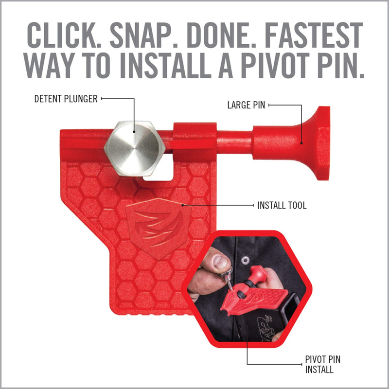 Real Avid Pivot Pin Tool (AVAR15PPT), Red - BeesActive Australia