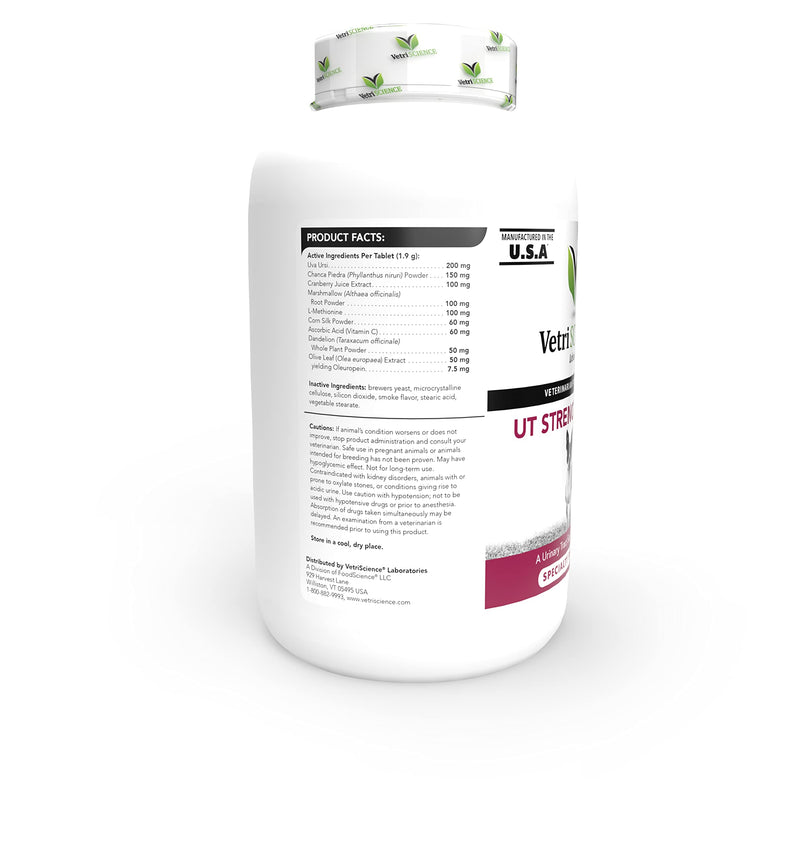 VETRISCIENCE Laboratories - UT Strength STAT for Dogs, Urinary Tract Support Supplement for Dogs, 90 Chewable Tablets - BeesActive Australia