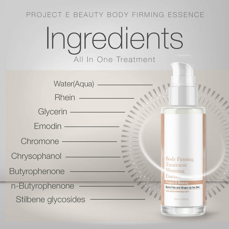 Project E Beauty Body Firming Treatment Slimming Essence | Burns Fats Shape Up the Skin Super-Restorative Redefining, Firming and sculpting Body Care Perfect texture for a relaxing massage - BeesActive Australia