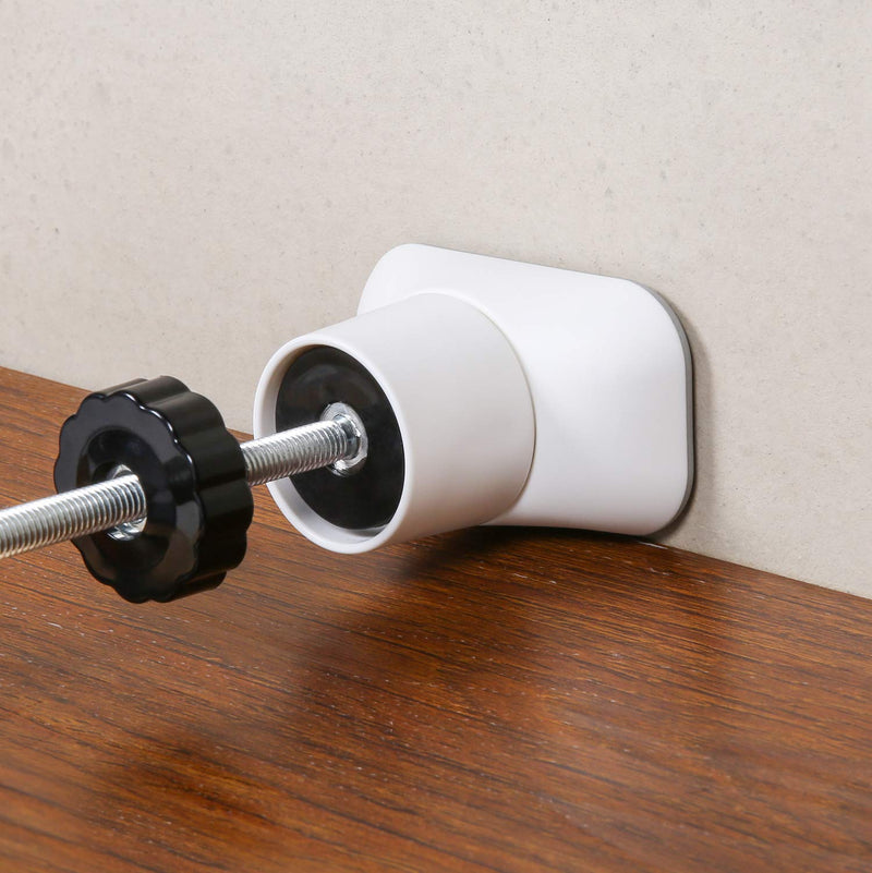 Baby Gate Extender Wall Protector - Pressure Mounted Gates Extension Kit Extends 1.1-3.5 inches Child Safety Gates and Protect Walls & Doorways from Pet & Dog Gates - Work on Stairs (White) White - BeesActive Australia