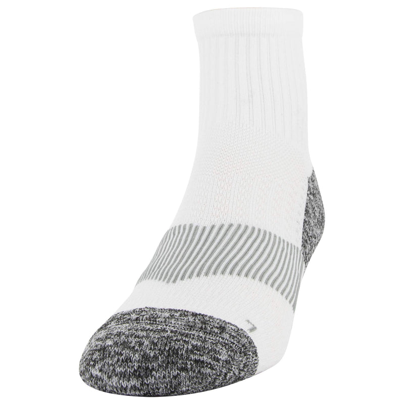 Gildan Men's Active Strategic Cushion Ankle Socks, Multipairs 12 White/Grey/Acid (12-pairs) Shoe Size: 6-12 - BeesActive Australia
