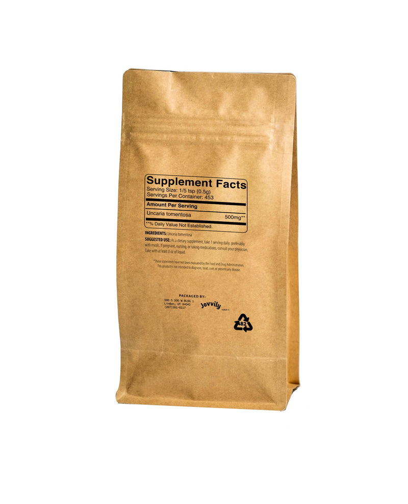 Jovvily Cat's Claw Bark - 1lb - Herbal Supplement - Earthy Taste 1 Pound - BeesActive Australia