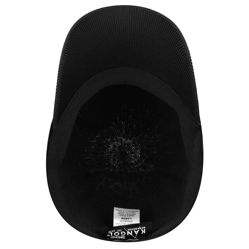 Kangol Tropic Ventair Space Cap Medium Black - BeesActive Australia
