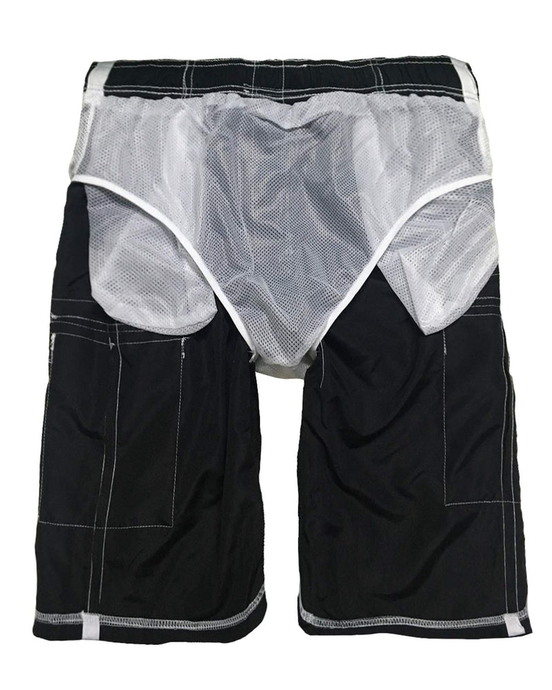 TACVASEN Men's Summer Quick Dry Swim Trunks Bathing Suit Shorts with Lining Men Medium Navy - BeesActive Australia
